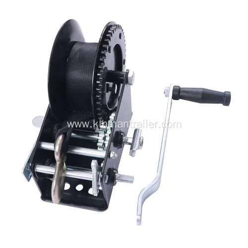 Heavy Duty Hand Winch With Strap